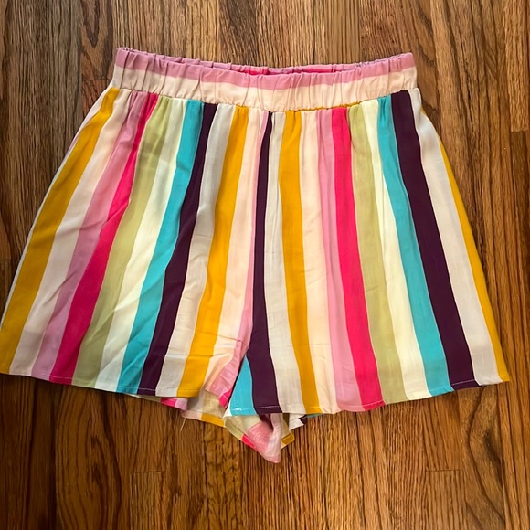 Striped Tank/Shorts Set, small - Picture 2 of 3